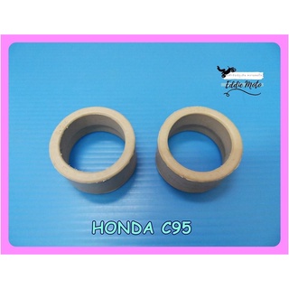 CONNECTOR MUFFLER EXHAUST JOINT RUBBER for HONDA C95 CA95 CA92 C92 CA165 // ยางคอท่อไอเสีย (1 คู่) สินค้าคุณภาพดี