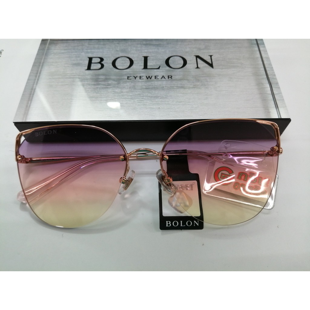 แว่นกันแดด BOLON ® Sunglasses ดีไซน์ตาแมวที่ดูทันสมัยและดูดี | Shopee ...