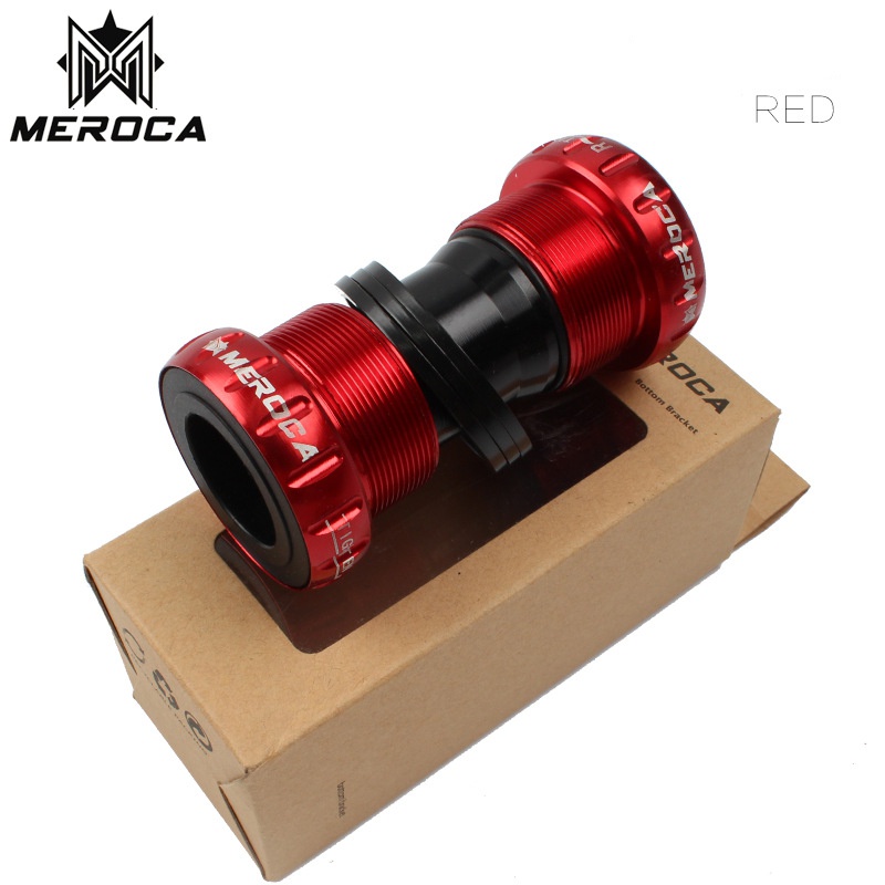 Meroca M68 เพลากลางกะโหลกจักรยาน อะลูมิเนียมอัลลอย พร้อมสกรู 68 73 มม. ...