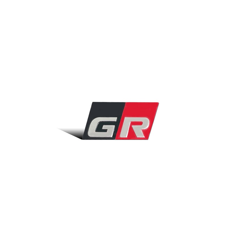 สติกเกอร์โลโก้-gr-อลูมิเนียม-สําหรับติดตกแต่งรถยนต์-toyota-yaris-rz-rc-rs-chr-corolla-prius