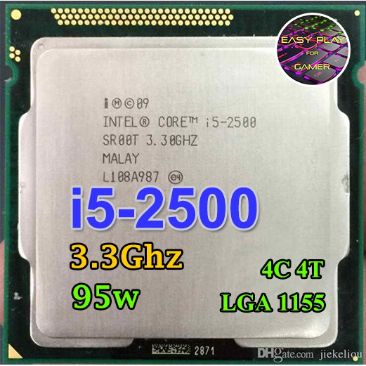⚡️CPU Intel Core i5-2500 3.3 GHz 4คอ4เทรด 95W LGA 1155 ฟรีซิลิโคลน1ซอง ...