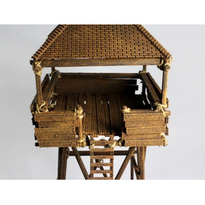 medieval-scafolding-construction-kit-2-guard-towers-ยังไม่ลงสี