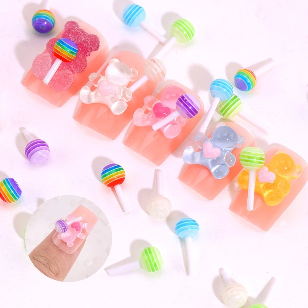 ลูกอมแต่งเล็บ-แคนดี้แต่งเล็บ-30-ชิ้น-candy-for-diy-30-pcs