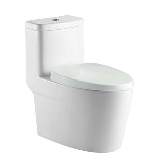 Sanitary ware 1-PIECE TOILET NASCO NC-8611 S 3/6L WHITE sanitary ware toilet สุขภัณฑ์นั่งราบ สุขภัณฑ์ 1 ชิ้น NASCO NC-86
