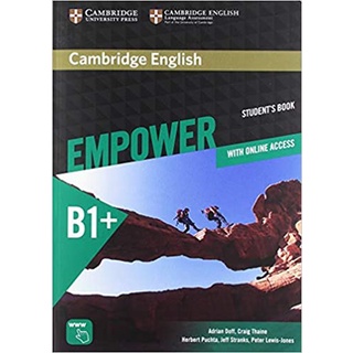 DKTODAY หนังสือ Cambridge English Empower B1+ Intermediate Students Book with Online