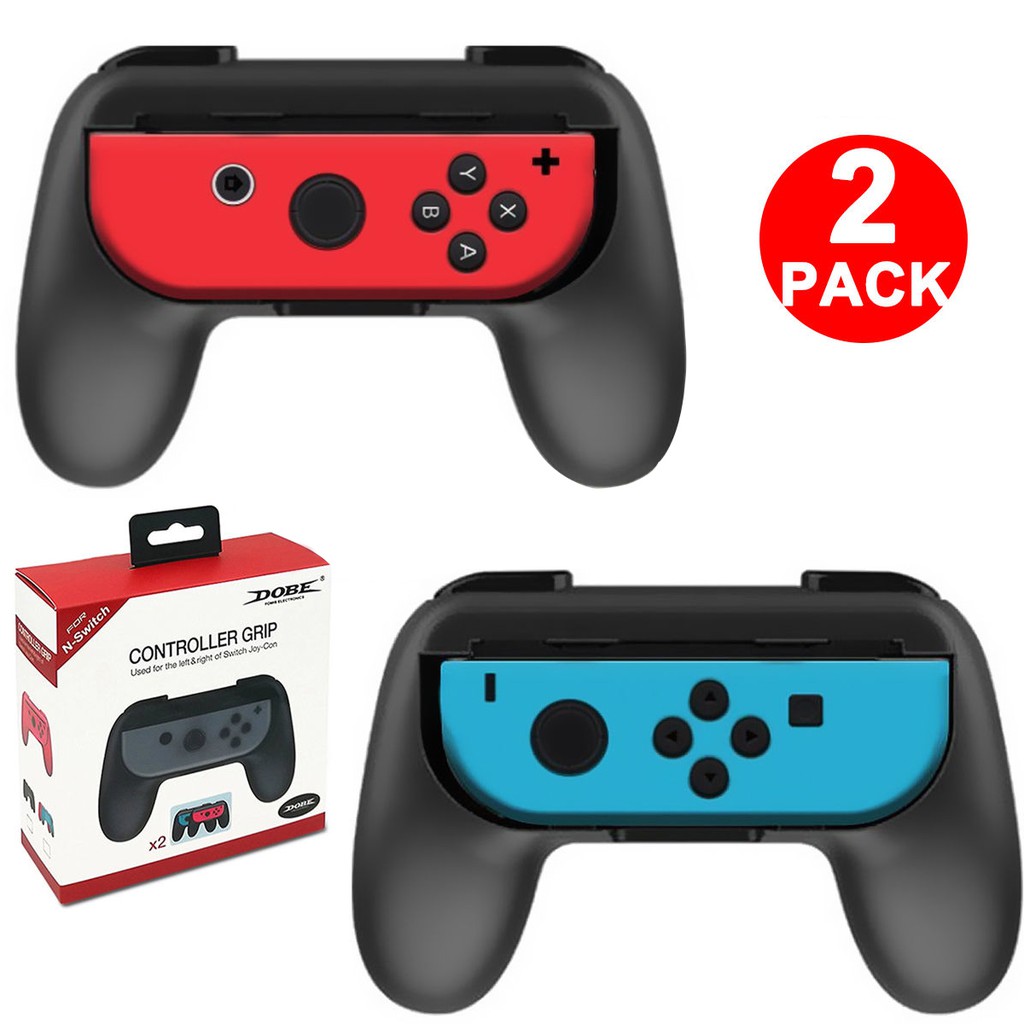 ที่จับจอย-con-dobe-ของแท้-กล่องละ-2-อัน-controller-grip-nintendo-switch-จอยgrip-joy-con-dobe-controller-grip