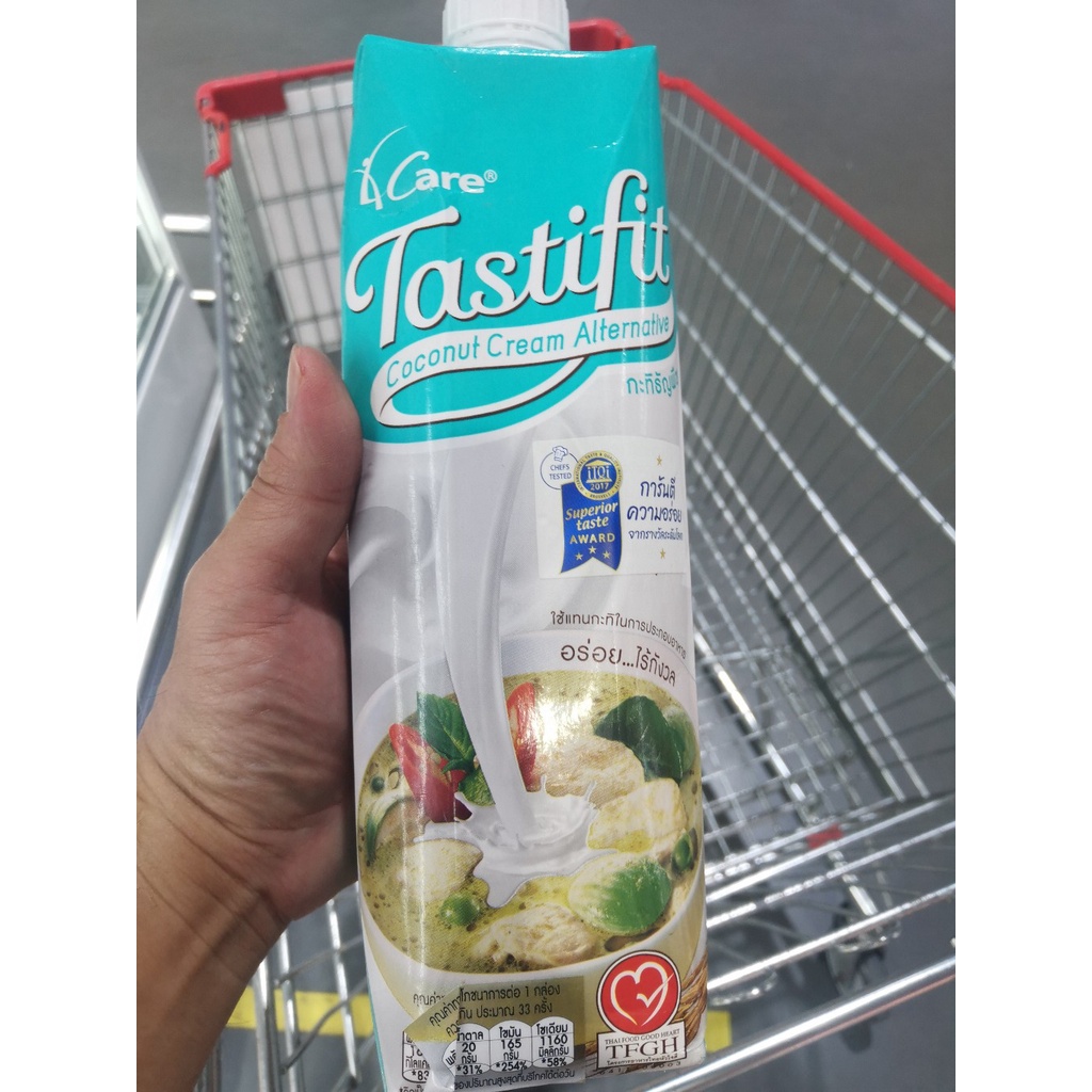 ecook กะทิ ธัญพืช บรรจุกล่อง 4care tastifit coconut cream 1L Shopee