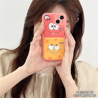 [SpongeBob Squarepants Pie Daxing เคสโทรศัพท์มือถือ ทรงตู้เย็น] สําหรับ iPhone13promax 11 12 Xs max XR