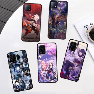 เคสมือถือ แบบนิ่ม ลาย Genshin Impact OE31 สําหรับ OPPO A93 A92 A91 A72 A56 A55 A54 A54S A53S A53 A52 A32 A16 A16S A15 A15S F15