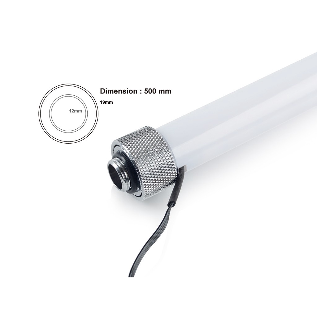 Bitspower Creator Rainbolt Tube Kit 500MM (Silver Shinning) Shopee