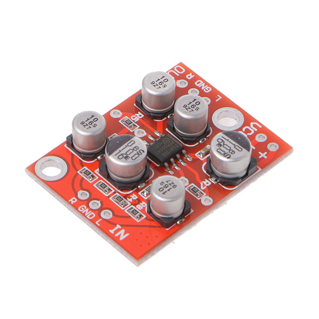 ภาพสินค้าkiss*DC 5V-15V 12V AD828 Stereo Preamp Power Amplifier Board Preamplifier Module จากร้าน kissinu.th บน Shopee ภาพที่ 3