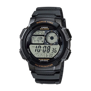 สินค้า Casio Standard นาฬิกาข้อมือผู้ชาย สายเรซิน  รุ่น AE-1000W,AE-1000W-1A,AE-1000W-1AVDF
