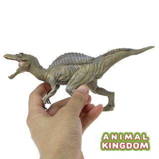 Animal Kingdom - โมเดลไดโนเสาร์ Spinosaurus เขียว ขนาด 19.00 CM (จากหาดใหญ่)