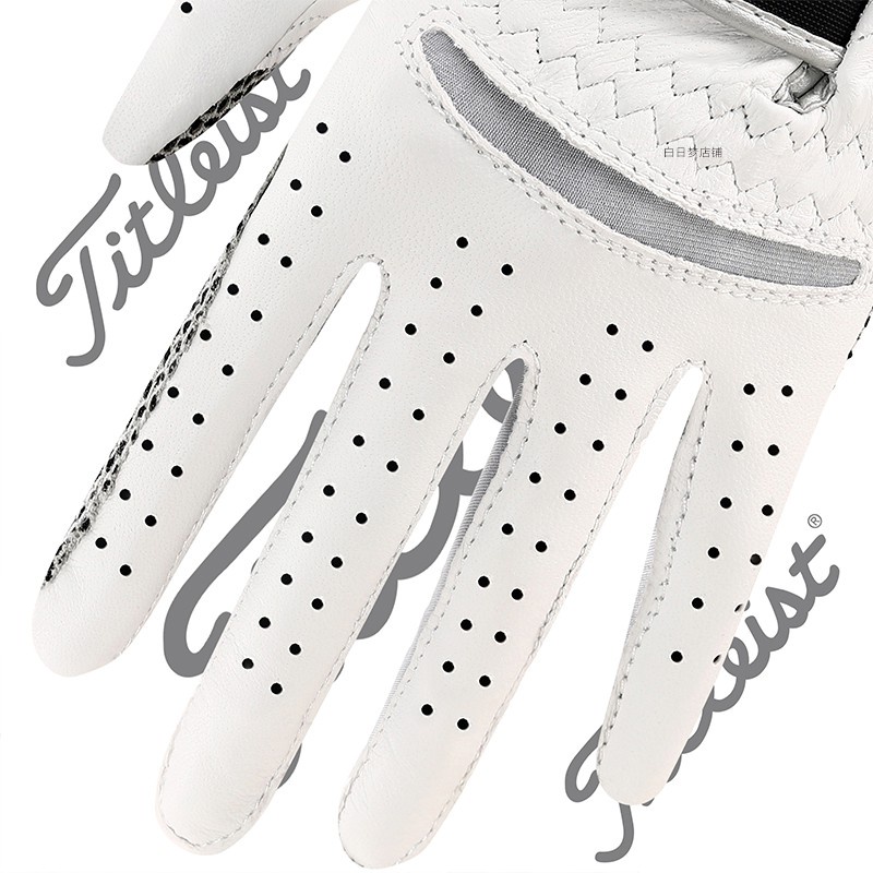 titleist-ถุงมือกอล์ฟ-ถุงมือกีฬา-หนังแกะ-สําหรับผู้ชาย