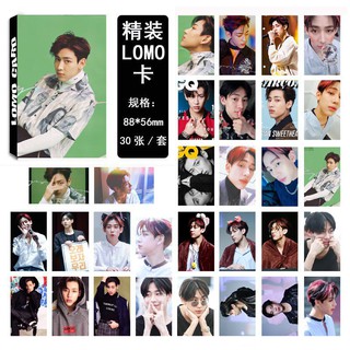 ภาพขนาดย่อของภาพหน้าปกสินค้าการ์ด KPOP GOT 7 LOMO 30 ชิ้น / ชุด LOMO Card 30pcs/set จากร้าน sule2012.th บน Shopee