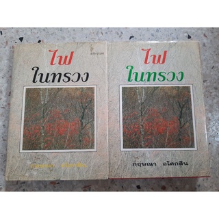 ไฟในทรวง สภาพ 80% กฤษณา อโศกสิน 2 เล่ม