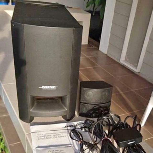 Bose CineMate GS Series II Digital Home Theater Speaker System Shopee Thailand