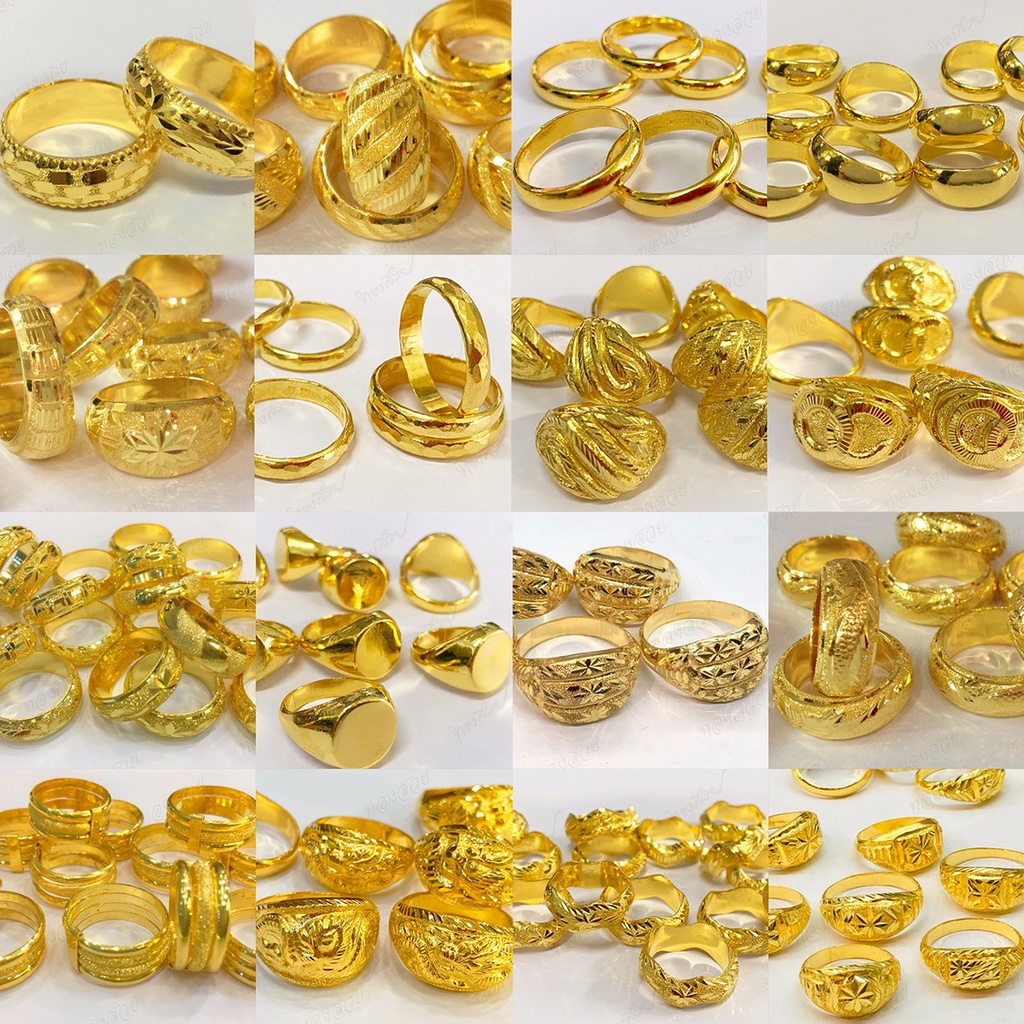 ภาพหน้าปกสินค้าไข่สุ่มลาย 1 สลึง - กาชาปอง แหวนทองคำ 96.5% จากร้าน thongsuay.official บน Shopee