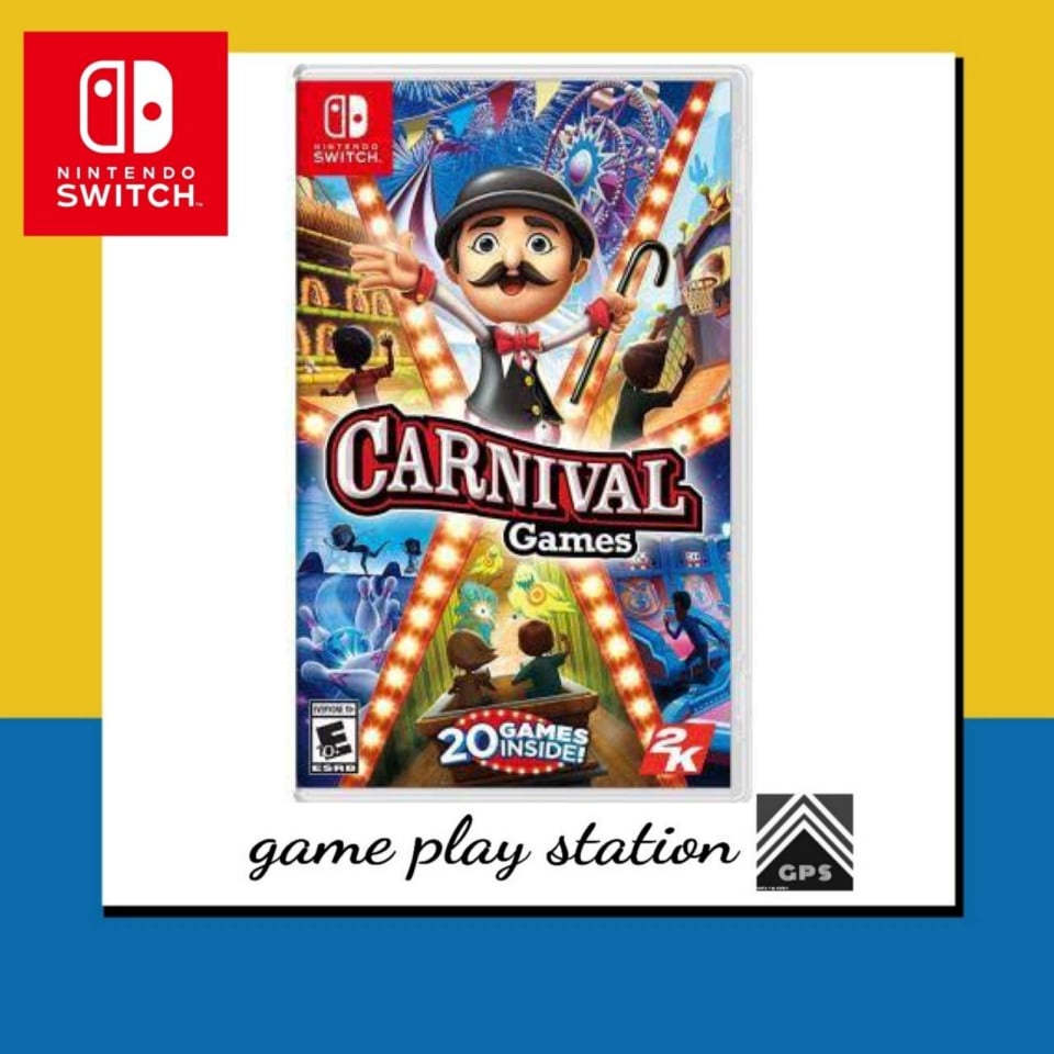 ภาพหน้าปกสินค้าnintendo switch carnival games ( english zone 1 )