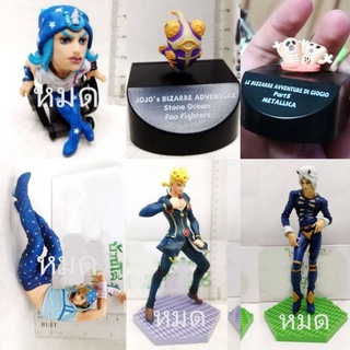 (แท้/มือ2) BANPRESTO Jojo Figure Weather Report,OJO’S BIZARRE ADVENTURE STATUE GIORNO GIOVANNA,foo fighter,METALLICA