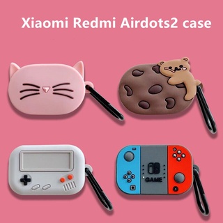 【จัดส่งรวดเร็ว】เคสหูฟัง แบบนิ่ม ลายการ์ตูนอนิเมะ สําหรับ Redmi AirDots 2