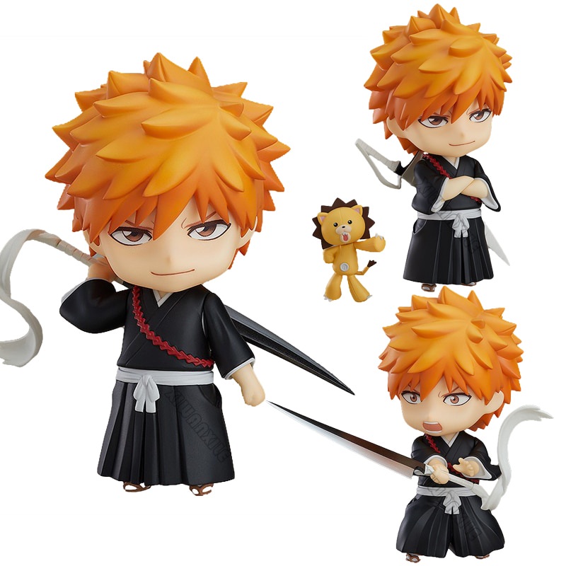 ฟิกเกอร์-อนิเมะ-bleach-nendoroid-ichigo-kurosaki-991-โมเดลตุ๊กตาฟิกเกอร์-ของเล่นสะสม