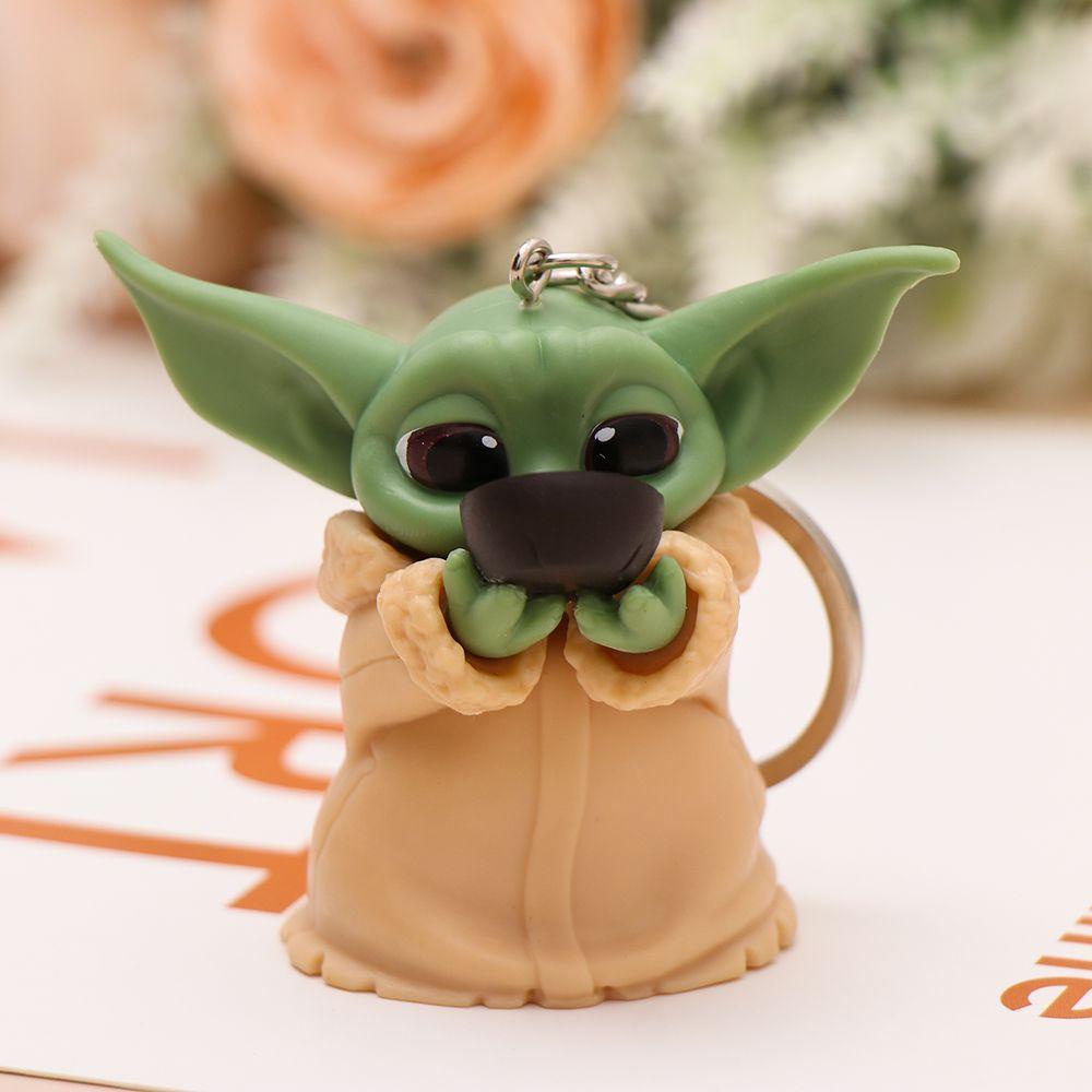 blueming2-พวงกุญแจ-จี้ตุ๊กตาการ์ตูน-yoda-baby-yoda-สําหรับห้อยกระเป๋า