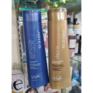 Joico Moisture Recovery shampoo 300ml + Kpak conditioner 300ml แชมพูสำหรับผมแห้งเสียพร้อมครีมนวด บำรุงเส้นผมแห้งเสีย