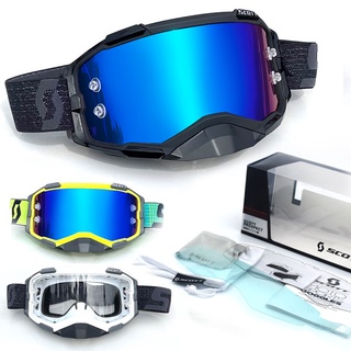 ภาพหน้าปกสินค้าใหม่ SCOTT ชุดแว่นตา รถจักรยานยนต์ หมวกกันน็อค แว่นตาขี่จักรยาน แว่นตาป้องกันดวงตา ที่เกี่ยวข้อง
