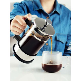 Asgley121กาชงกาแฟ เหยือกชงกาแฟ ที่ชงกาแฟ เครื่องชงชากาแฟสแตนเลส 350ML0307