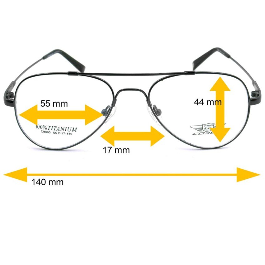 cobon-สำหรับตัดเลนส์-สีเทา-กรอบเต็มวัสดุไทเทเนียม-titanium-100