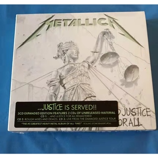 แผ่น CD เพลงบูติก Metallica And Justice สําหรับทุก 3 แผ่น