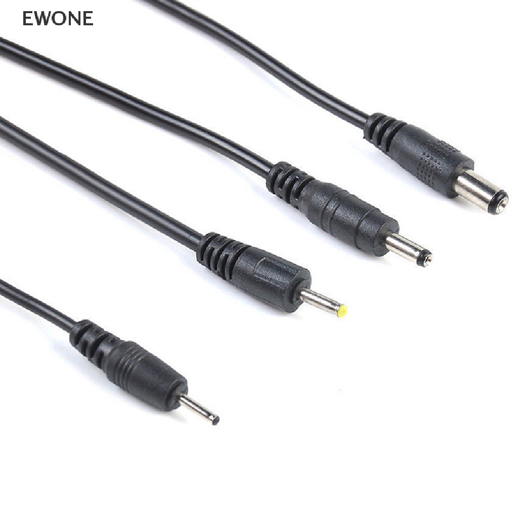 ewone-ขายดี-พอร์ต-usb-เป็น-2-5-3-5-4-0-5-5-มม-แจ็คเชื่อมต่อสายไฟ-5v-dc-สีดํา