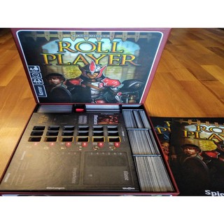 [Plastic] Roll Player Board Game: Organizer (incl. Expansion) - กล่องจัดเก็บอุปกรณ์เกมโรล เพลย์เยอร์ (และภาคเสริม)