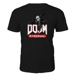 เสื้อยืดผู้ชาย เสื้อยืด พิมพ์ลาย Doom Eternal Gildan สําหรับผู้ชาย และผู้หญิง S-5XL