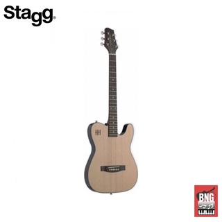 STAGG EW-3000C  Acoustic Guitar กีตาร์ทรงเทเลด้านหลังทำจากไฟเบอร์