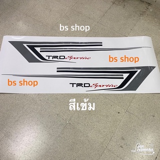 สติ๊กเกอร์* ลายข้าง TRD sportivo ติดข้างประตู Toyota ALTIS  ราคาต่อคู่ มี 2 ข้าง ( งานตัดคอม )