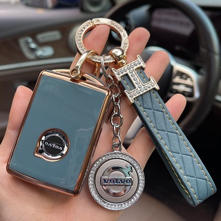 ภาพหน้าปกสินค้า[Ax.safe] เคสกุญแจรีโมทรถยนต์ สําหรับ Volvo c40 xc60 xc40 xc90 v60 v90 v40 s80 s90 s60 พวงกุญแจรถยนต์ พวงกุญแจ อุปกรณ์แต่งรถยนต์ พวงกุญแจรถ ซองใส่กุญแจรถ ซองใส่กุญแจรถ ที่เกี่ยวข้อง