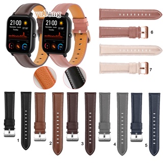 สินค้า สายนาฬิกาข้อมือหนังแท้ สําหรับ Huami Amazfit GTS2 GTS4 mini GTS3 GTS2e Neo GTS 2 3 4 2e