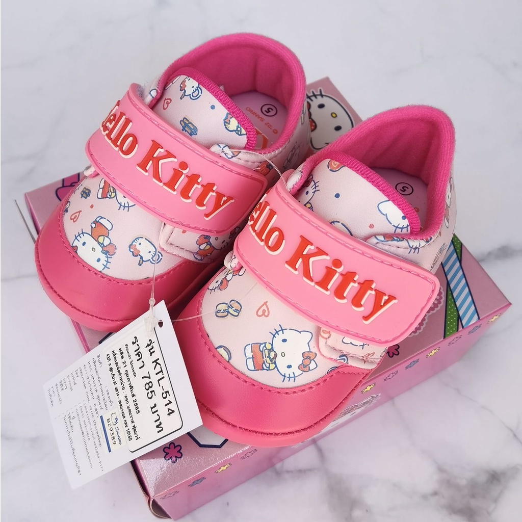 ktl-514-รองเท้าผ้าใบเด็กเล็กหัดเดิน-hello-kitty-รองเท้าผ้าใบเด็กอ่อน