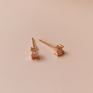 Cheris.co Classic tiny studs ต่างหูห่วง ต่างหูพลอย ต่างหูแฟชั่น