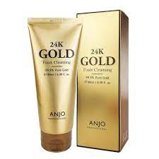anjo-โฟมล้างหน้า-24k-ทองคำ-99-9-gold-foam-cleansing-100ml-ของแท้