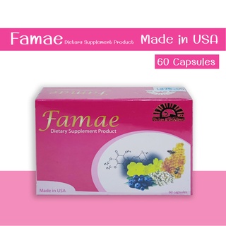 Famae เฟเม่ ดร.ลี แอนด์ ดร.แอลเบิร์ท Made in USA 60 capsules