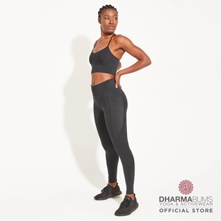 Dharma Bums Brighton Pocket Wonder Luxe Legging Full Length -  กางเกงเลกกิ้งออกกำลังกาย มีกระเป๋า ดาร์มา บัมส์