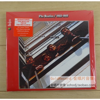 แผ่น CD อัลบั้ม The Beatles The Beatles 1962-1966 2CD สีแดง สไตล์คลาสสิก