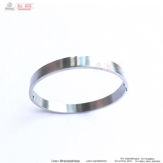กำไล ครอบเงินด้าน  สแตนเลสแท้ stainless 316l กำไล โซ่ โซ่ข้อมือ ข้อมือ สร้อย กำไลโซ่ เลส เลสข้อมือ เลสโซ่