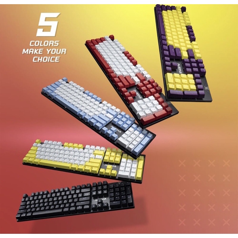 keyboard-gaming-mechanical-macro-nubwo-x33-alistar-ไฟ-mini-rgb-blue-red-swtich-คีย์บอร์ดแมคคานิคอล-เกมมิ่ง
