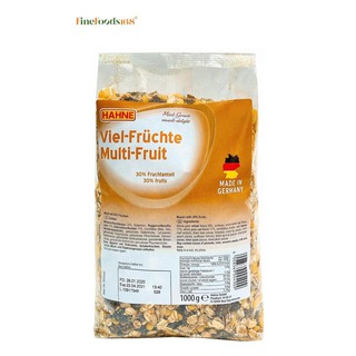 ฮาทเน่ มูสลี่ผลไม้ 1000 กรัม Hahne Fruit Muesli 1000 g.