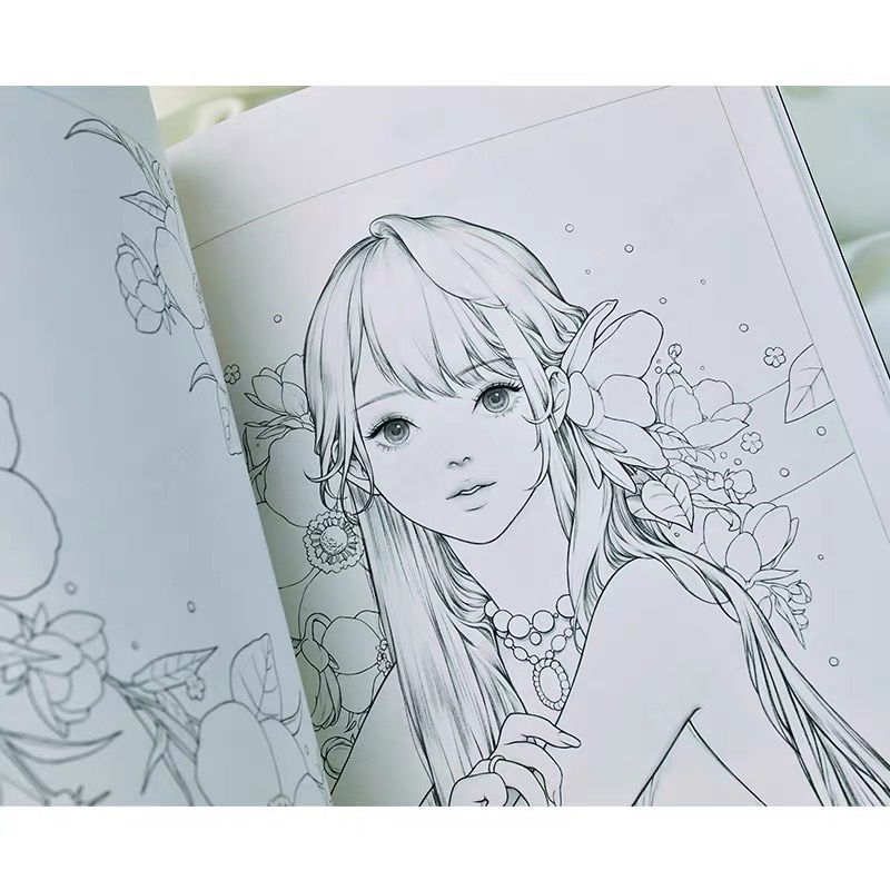 หนังสือรวมภาพวาด-artbook-by-muses-อาร์บุ๊ค-รวมภาพวาดตัวละครหญิง-beautiful-girl-ภาพวาดสไตล์อนิเมะ-การ์ตูน