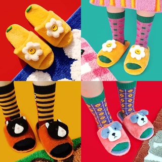 ( พร้อมส่ง ) Wiggle Wiggle Washable Home Slippers รองเท้าใส่ในบ้านแบบซักได้